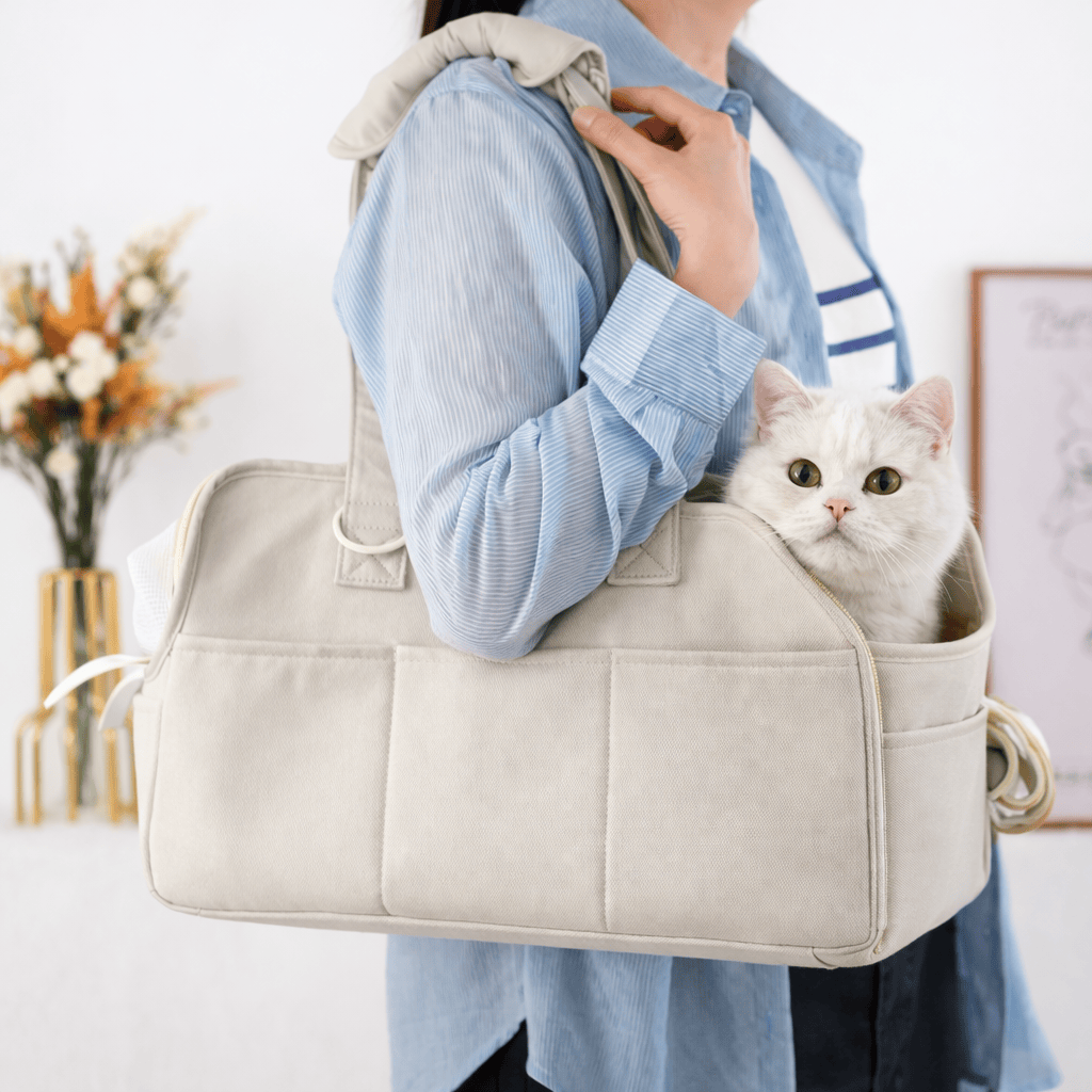 Sac à Bandoulière Portable pour Chat