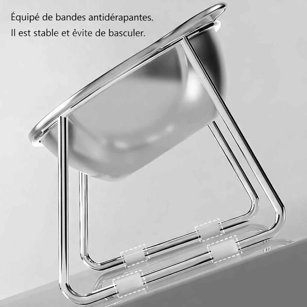 Gamelle Surélevée en Acier Inoxydable