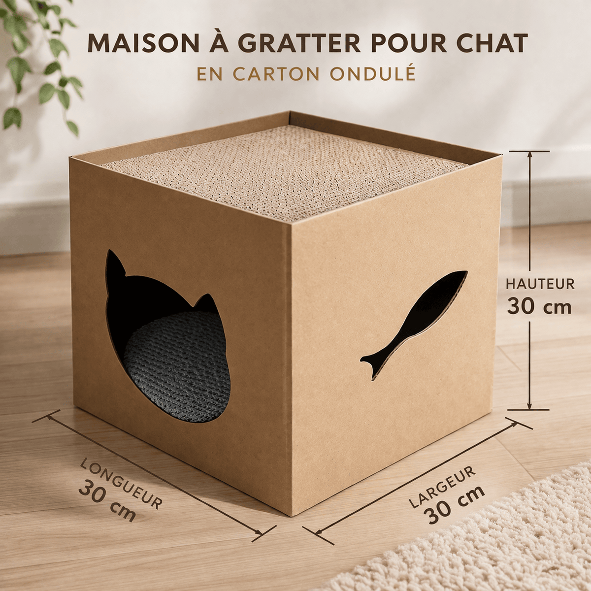 Boite à Gratter pour Chat