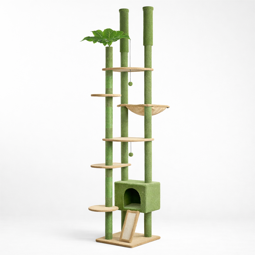 Arbre à Chat Ajustable en Sisal