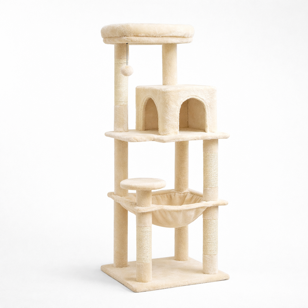 Petit Arbre à chat avec Hamac et Niche