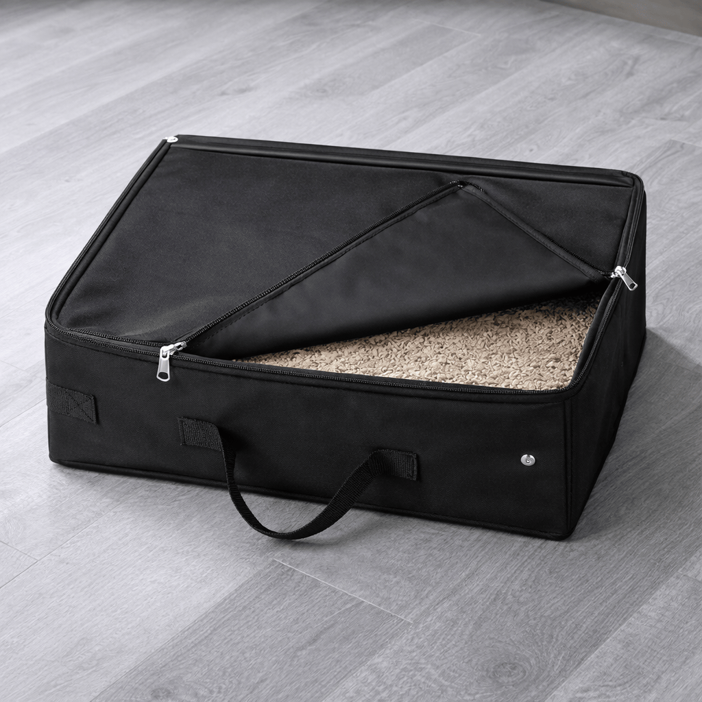 Bac à Litière Pliable et Portable pour Chat