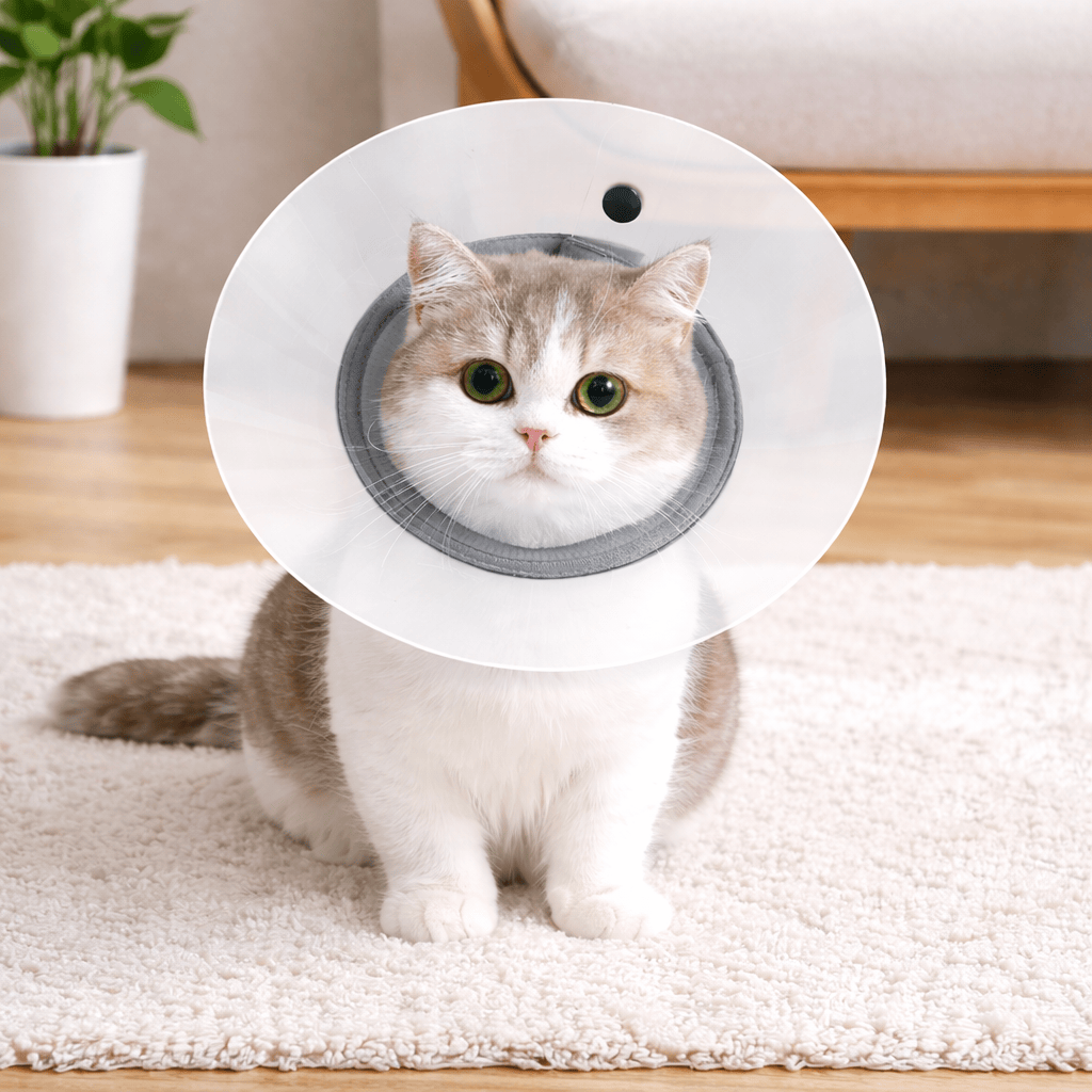 Colliers et Cônes de Convalescence pour Chats