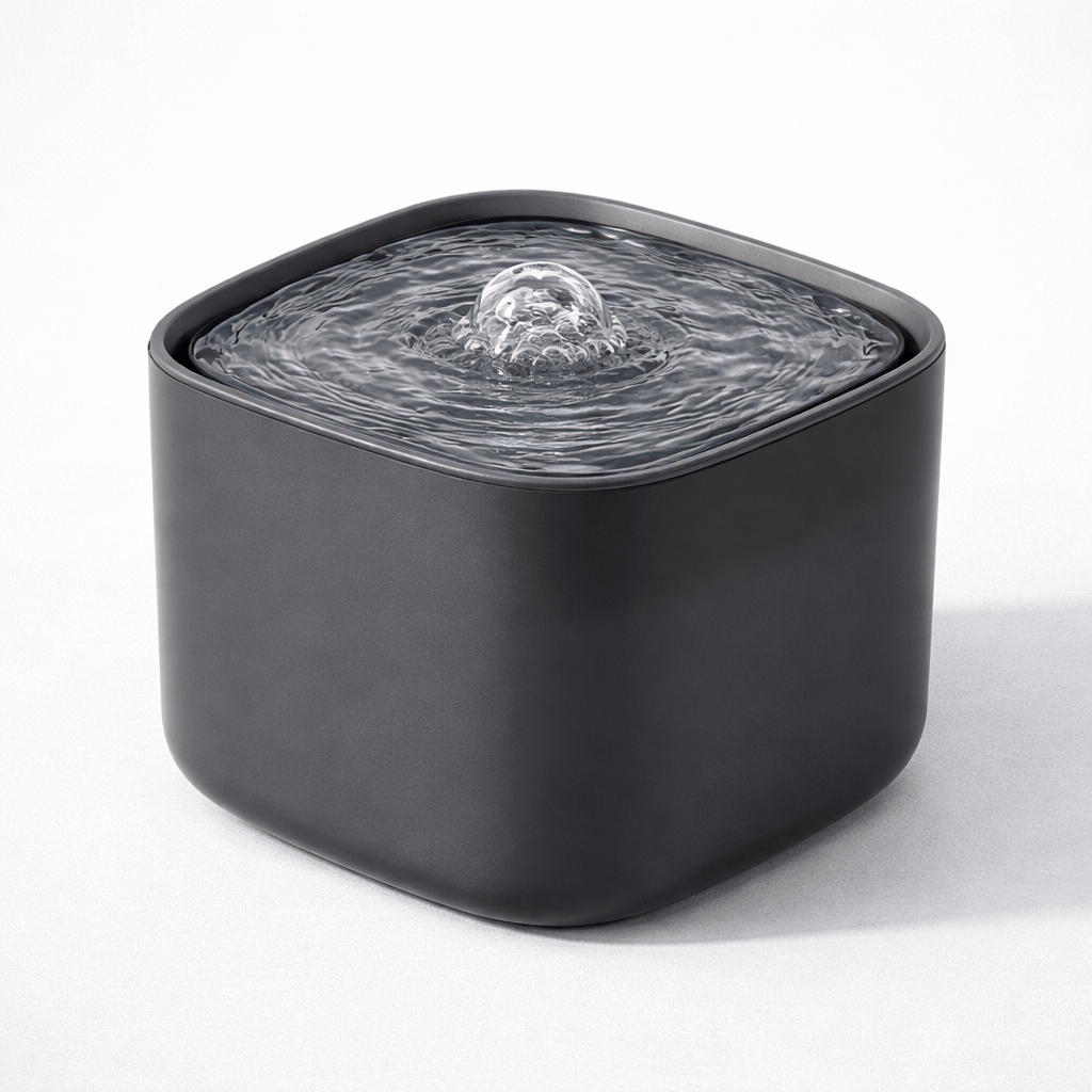 Fontaine à Eau pour Chat 3L avec Filtre à Recirculation