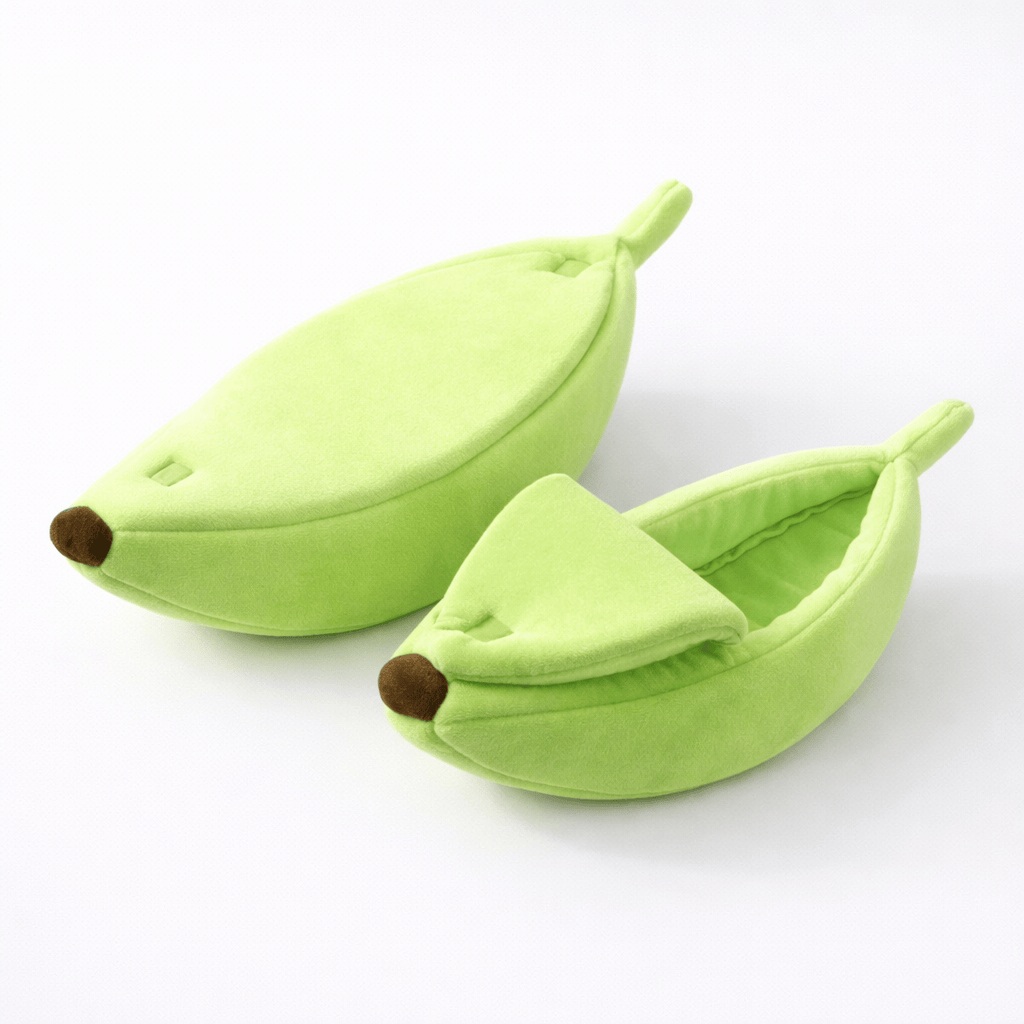 Lit pour Chat en Forme de Banane