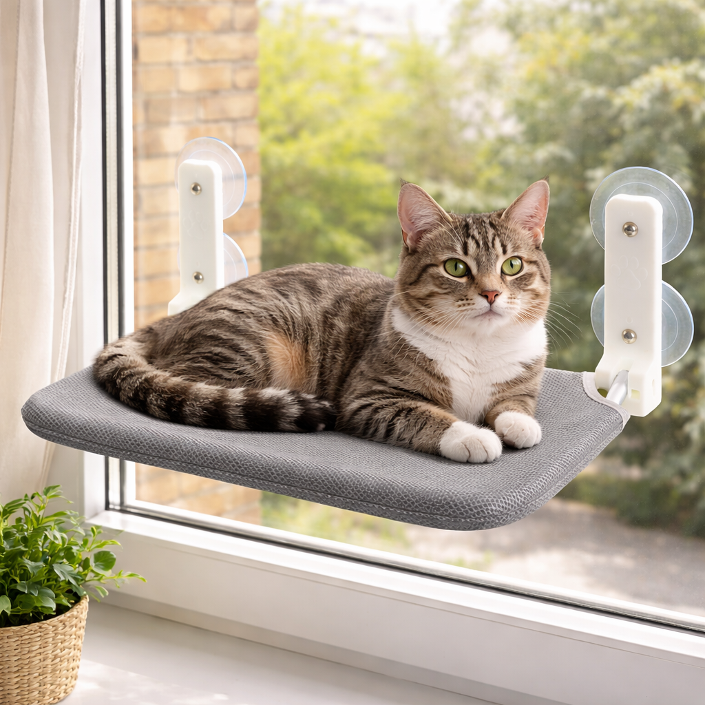 Hamac pour Chat Pliable sans Montage