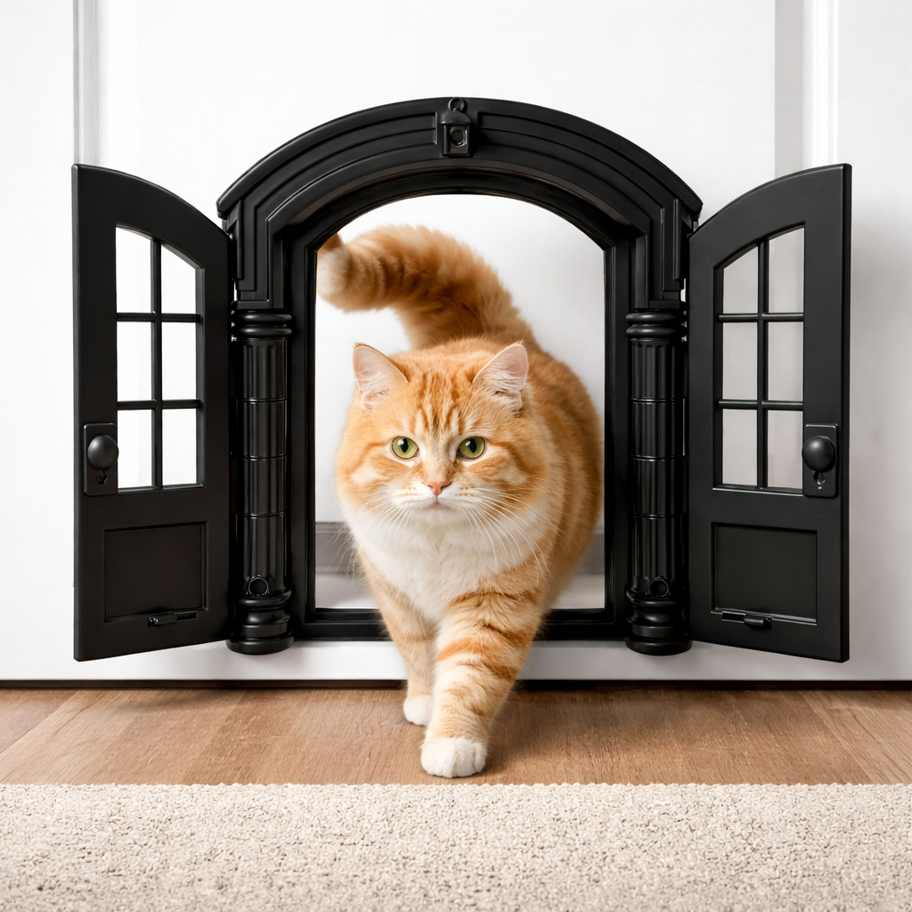 Porte pour Chat d'Intérieur