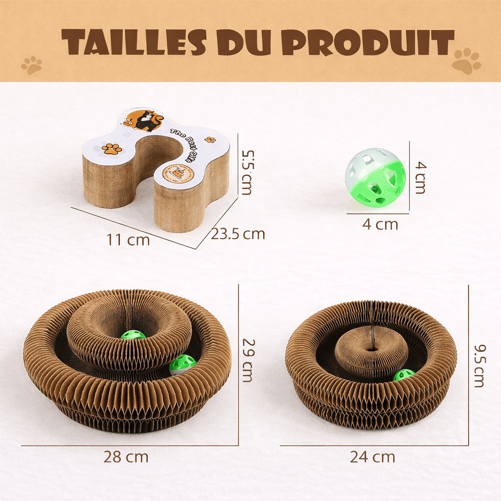 Griffoir pour Chat avec Clochette