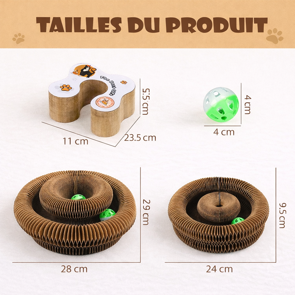 Griffoir pour Chat avec Clochette