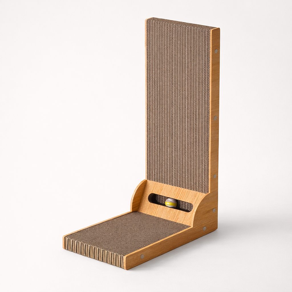 Griffoir pour Chat en Bois et Sisal