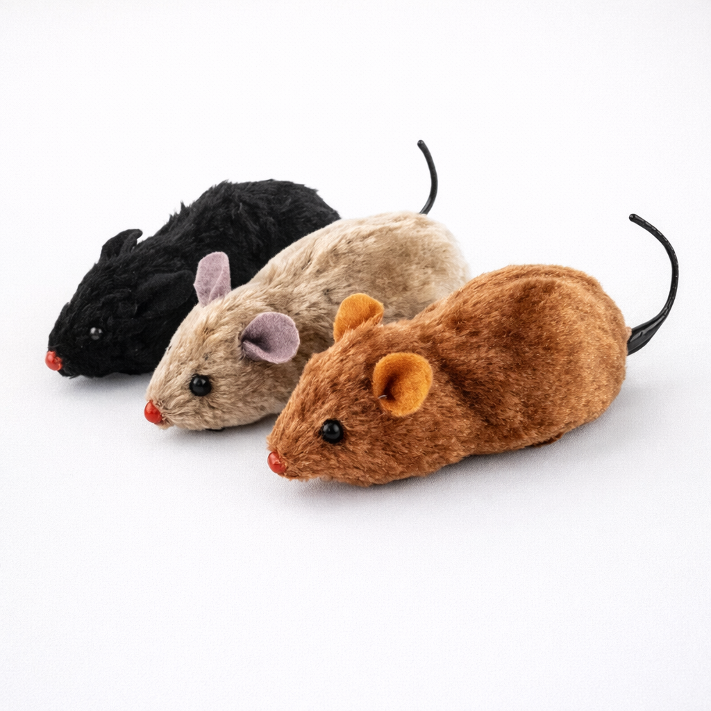 Souris Réaliste et Amusante pour Chat