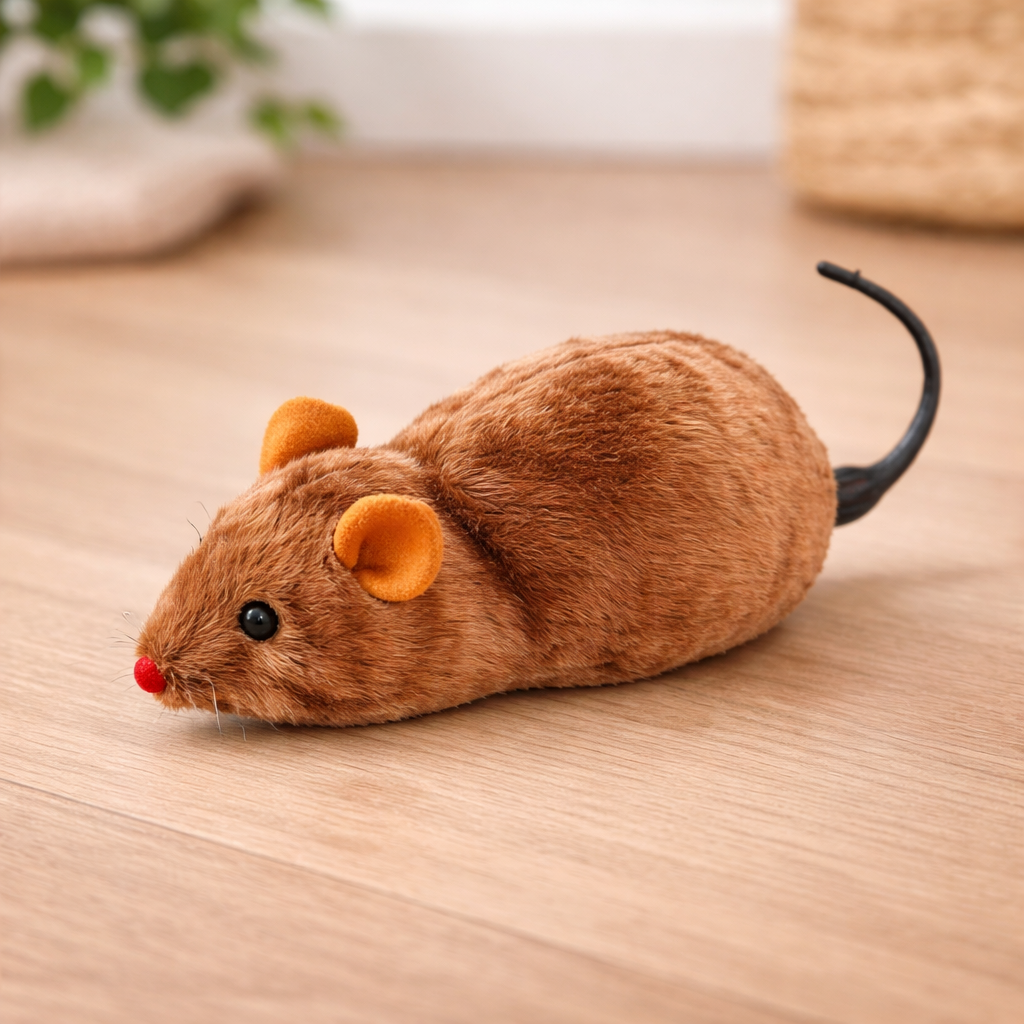Souris Réaliste et Amusante pour Chat