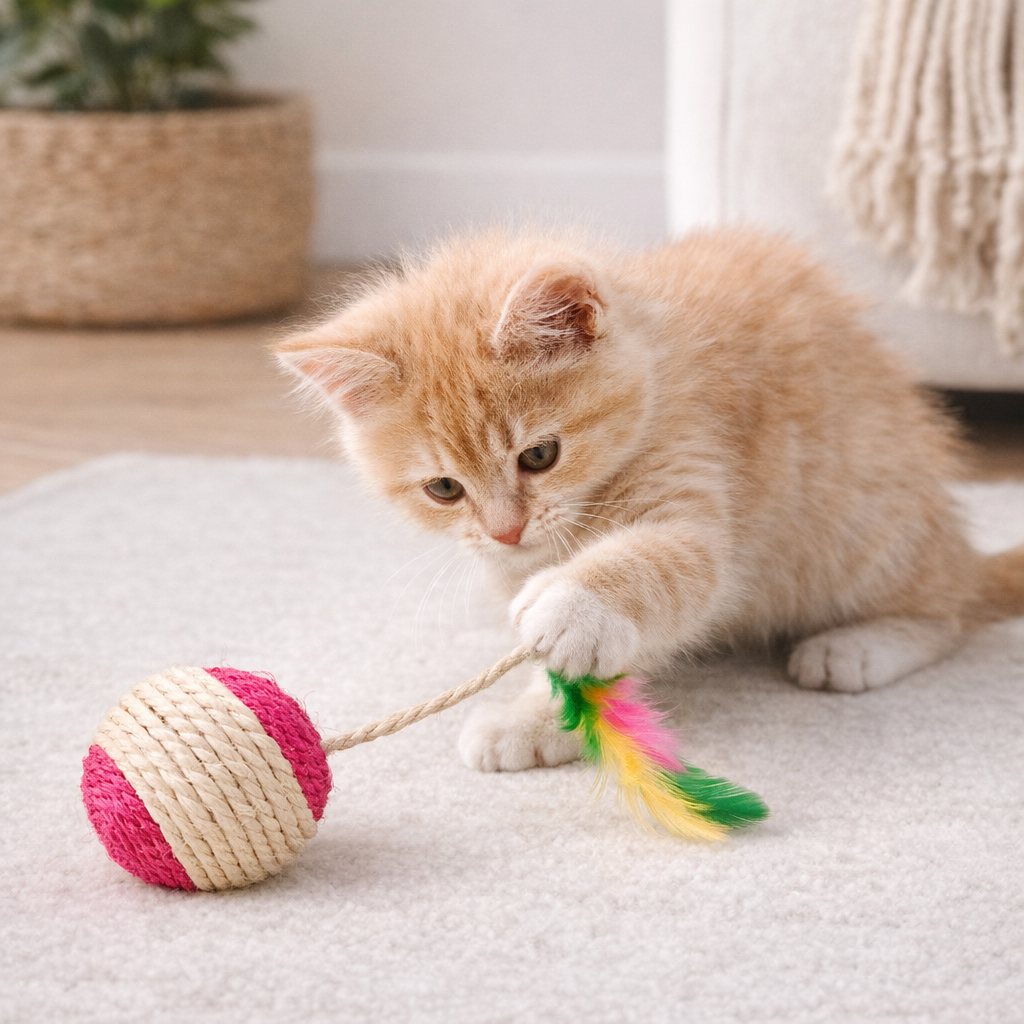 Balle à Griffer pour Chat