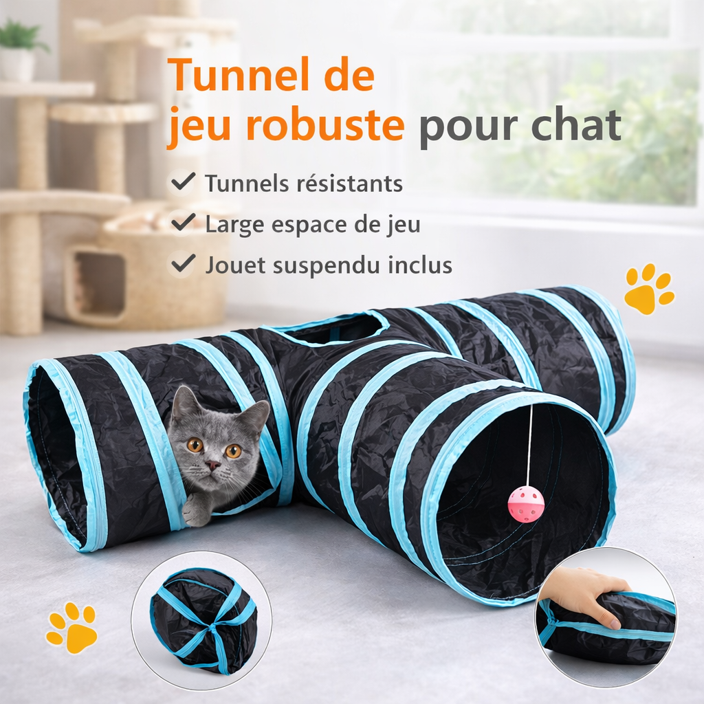 Tunnel pour Chat en T