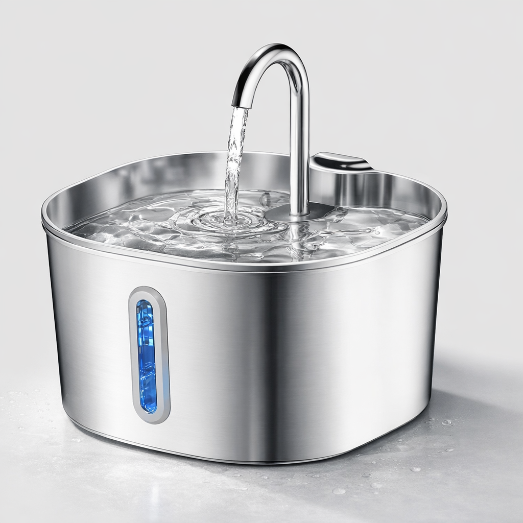 Fontaine à Eau Inox Automatique 2,2L