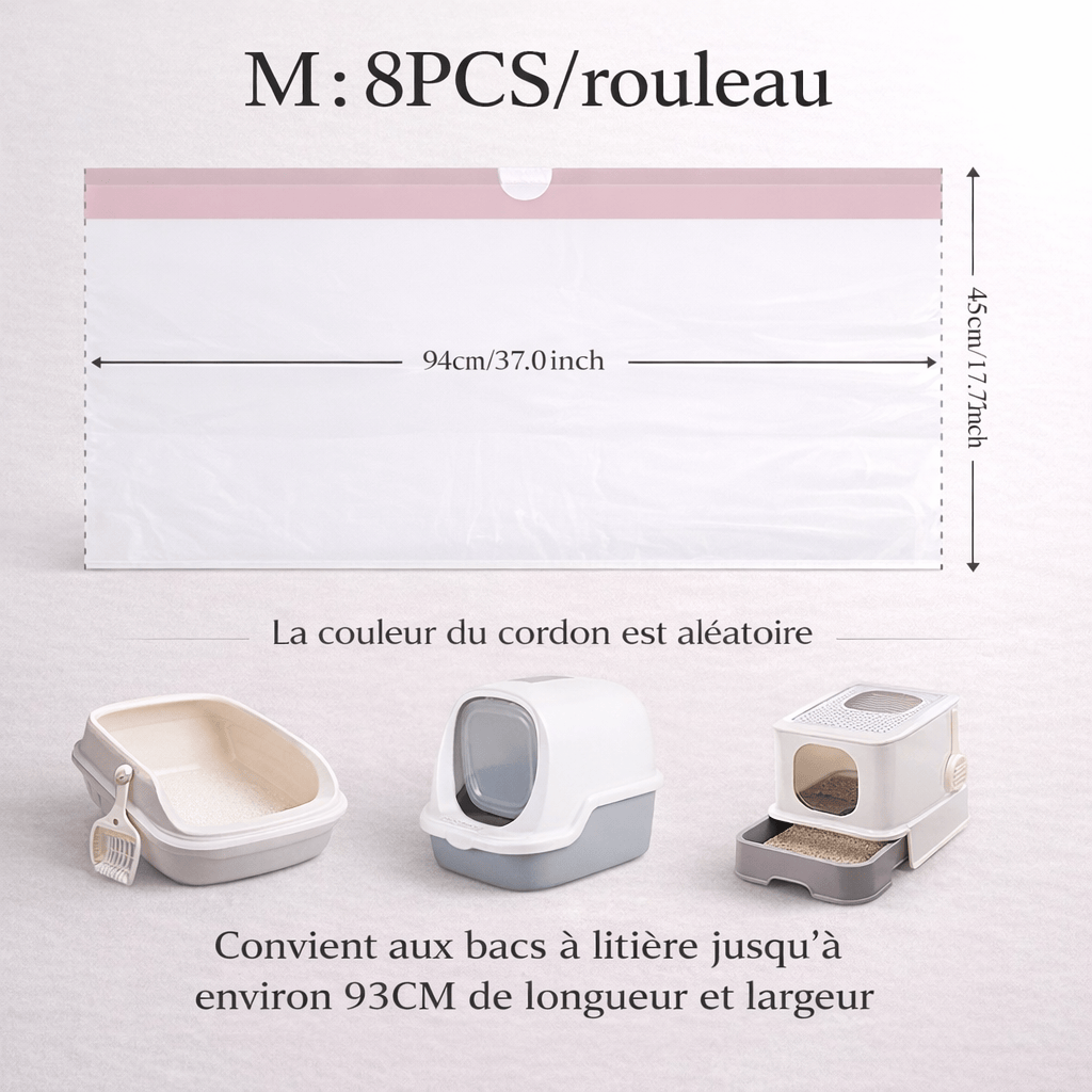 Sacs à Litière Jetables pour Chats