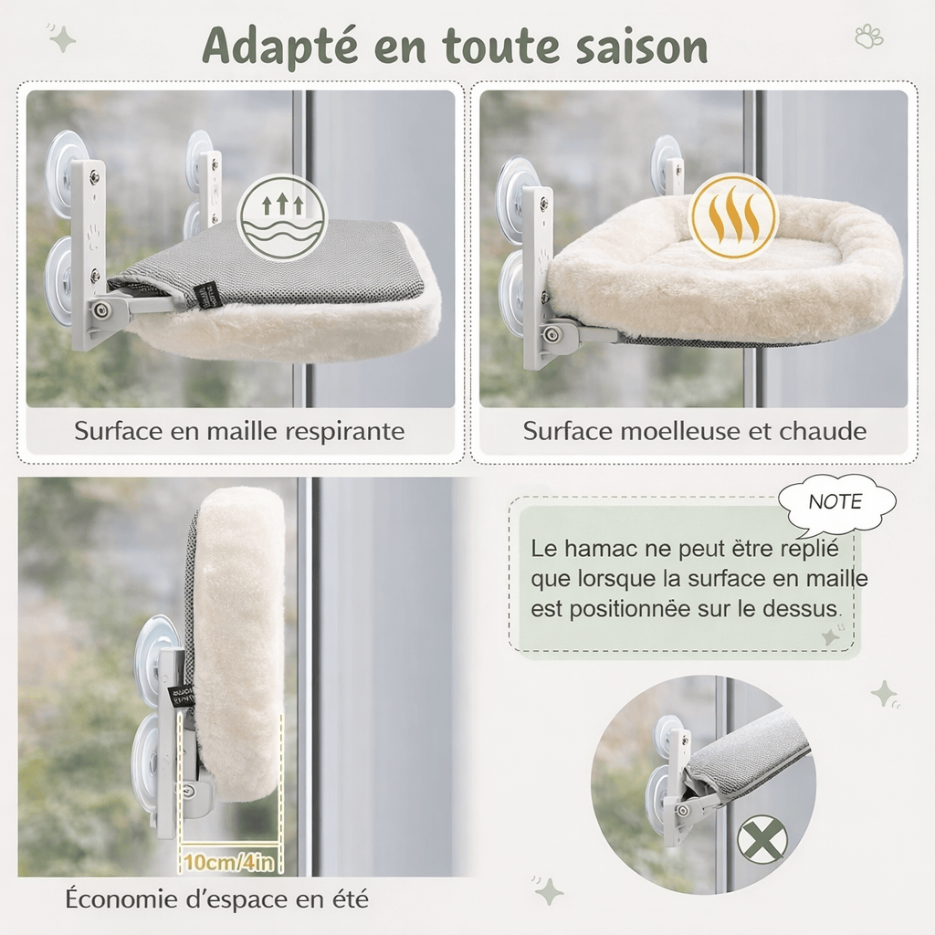 Hamac d'Hiver pour Chat