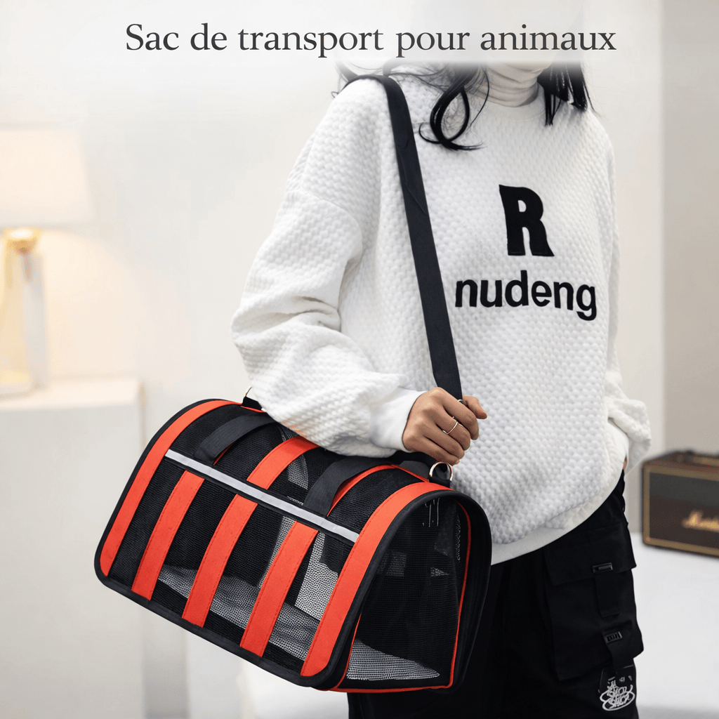 Sac de Transport Portable Respirant pour Chat