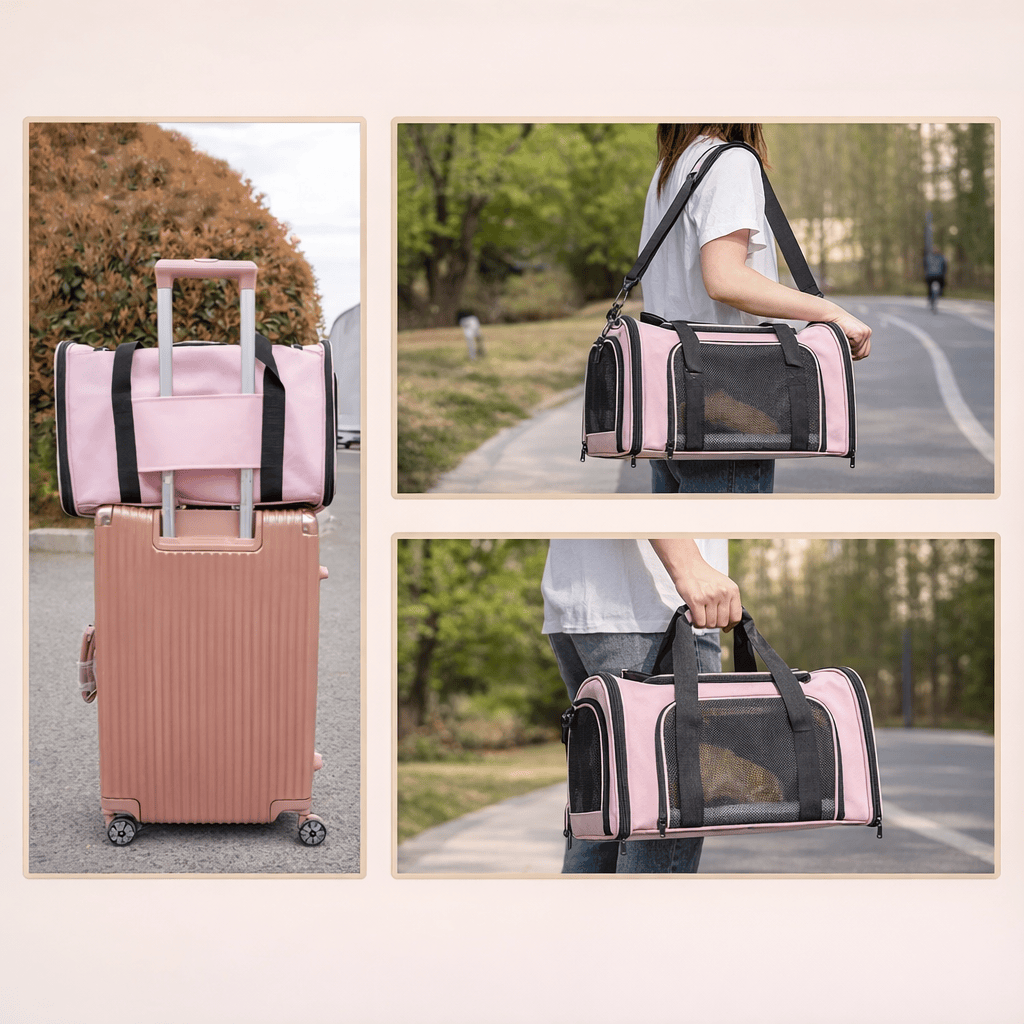 Sac de Transport Souple et Pliable pour Chats