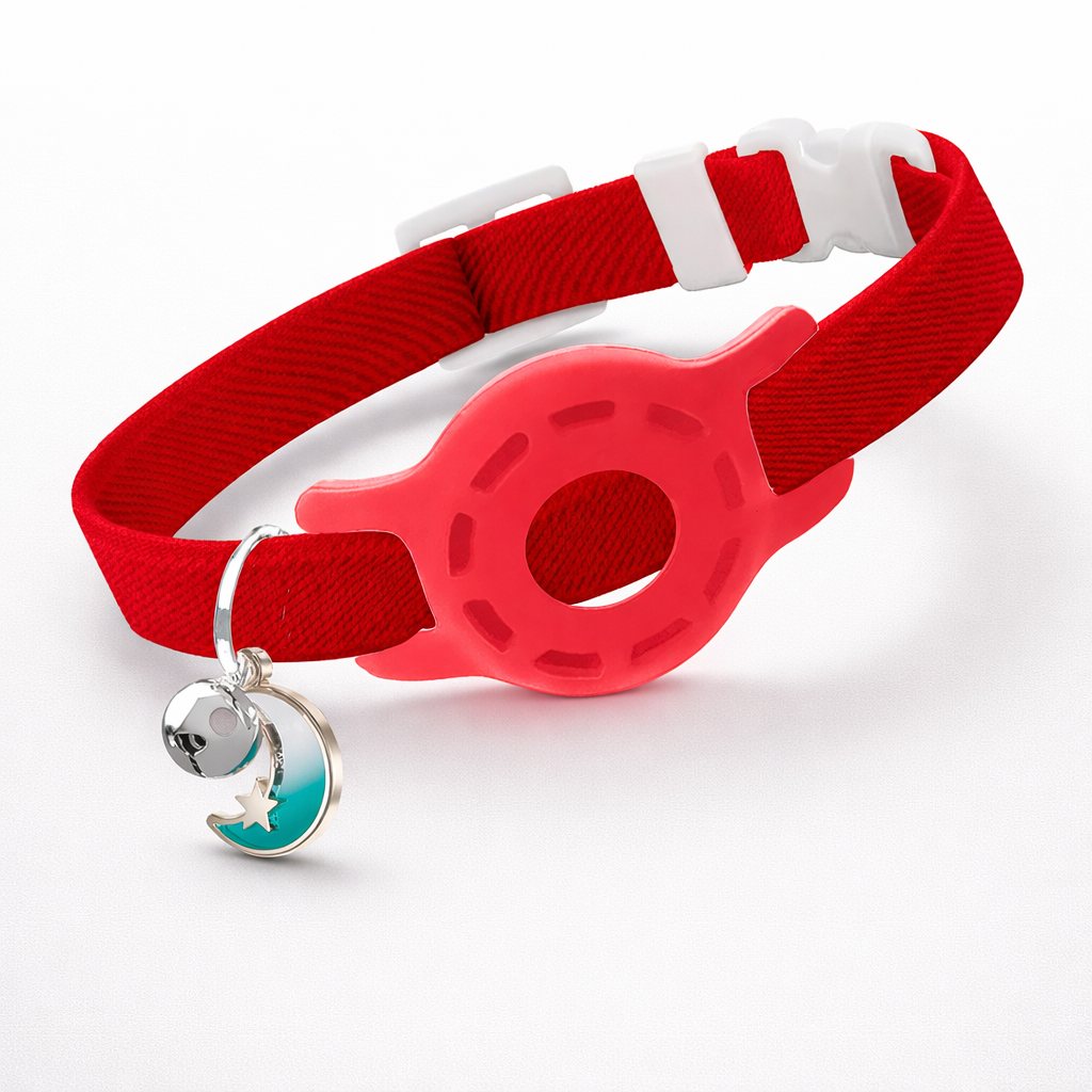 Collier GPS pour chat en Nylon