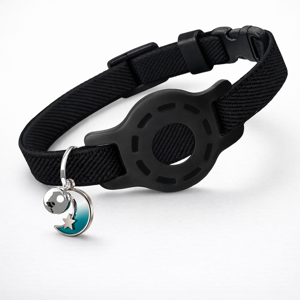 Collier GPS pour chat en Nylon