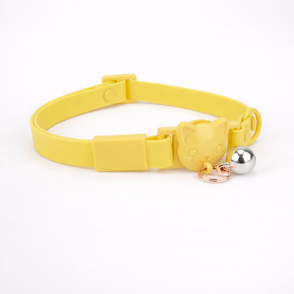 Collier Imperméable pour Chat avec Petite Clochette