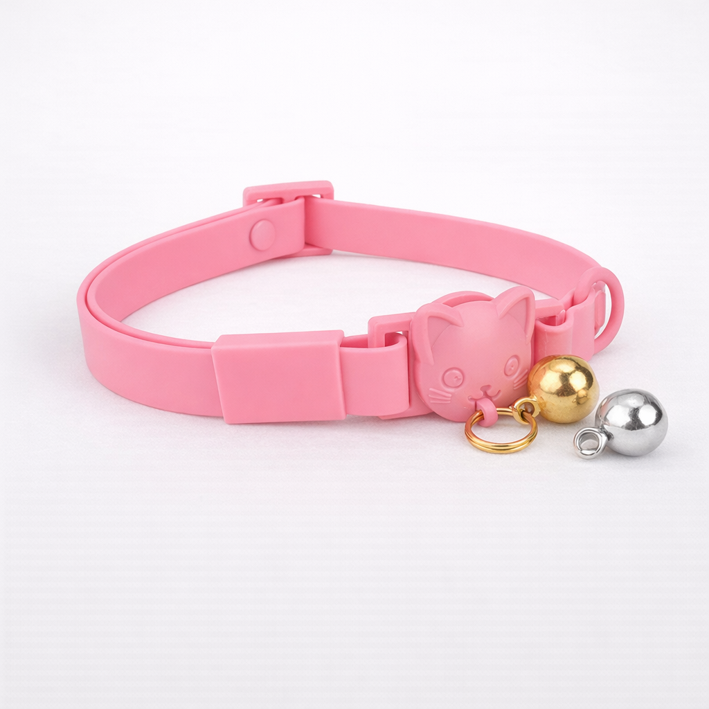 Collier Imperméable pour Chat avec Petite Clochette