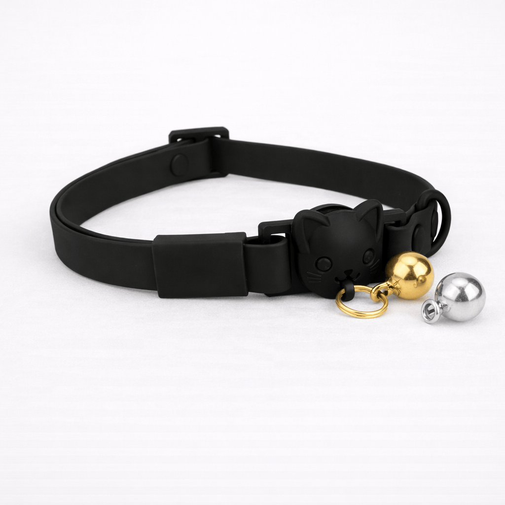 Collier Imperméable pour Chat avec Petite Clochette