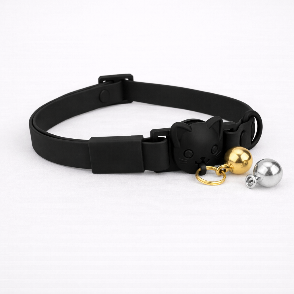 Collier Imperméable pour Chat avec Petite Clochette