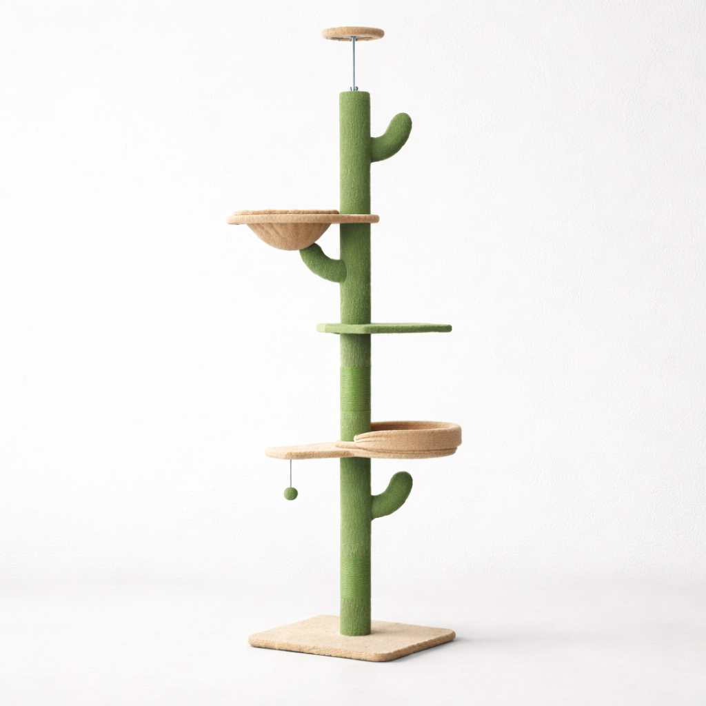 Arbre à Chat Cactus Ajustable