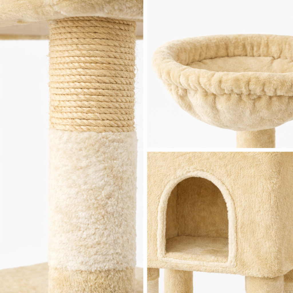 Arbre à Chat Beige Multiplateforme