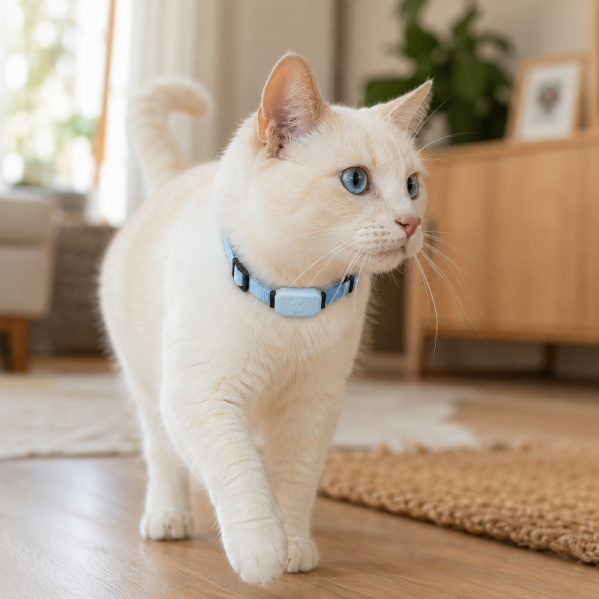 Traceur GPS Bluetooth pour Chat