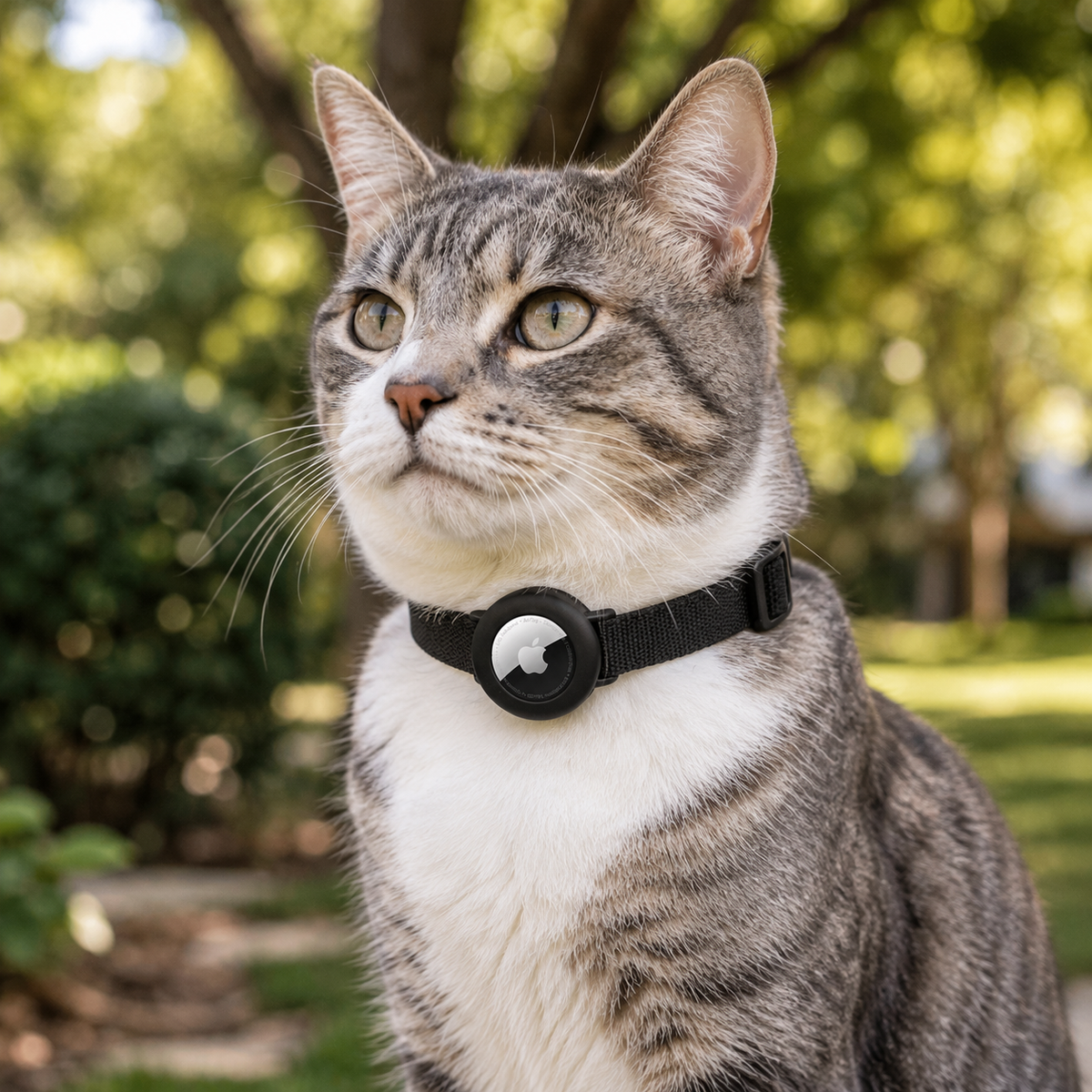 Collier GPS Airtag pour Chat Tendance