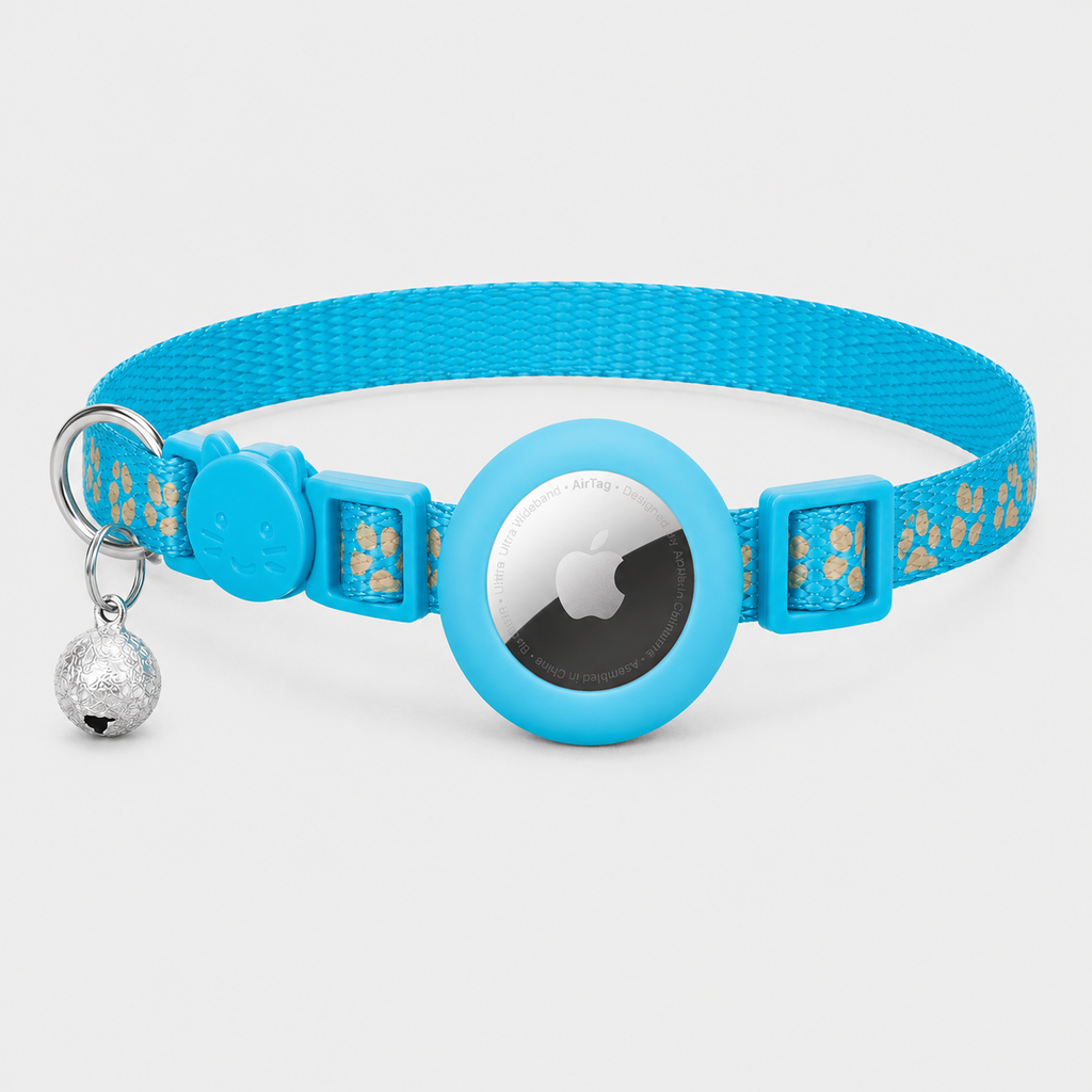 Collier GPS pour Chat Compatible avec Apple Airtag