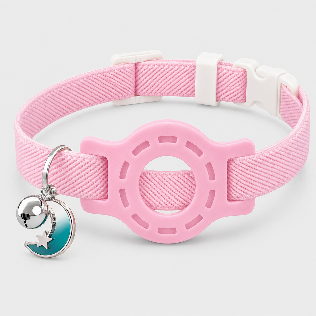 Collier GPS pour chat en Nylon
