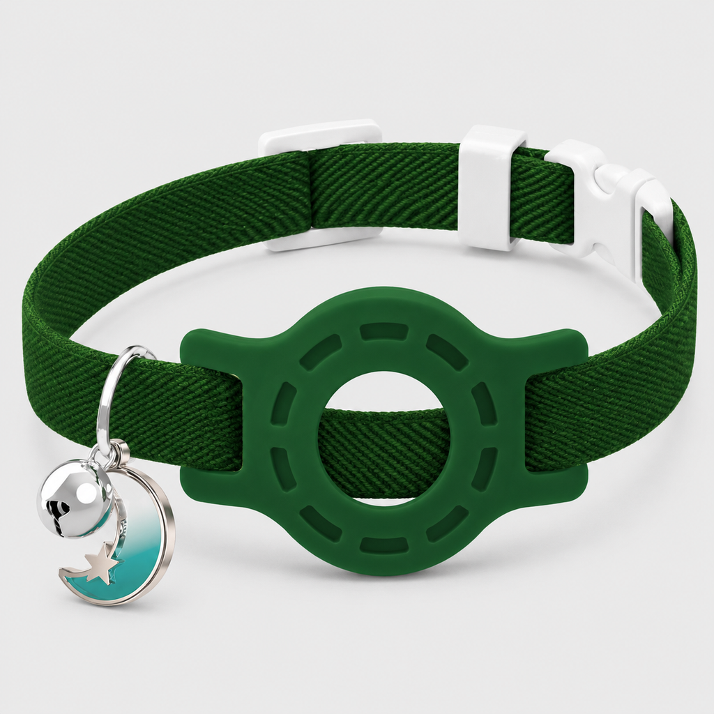 Collier GPS pour chat en Nylon