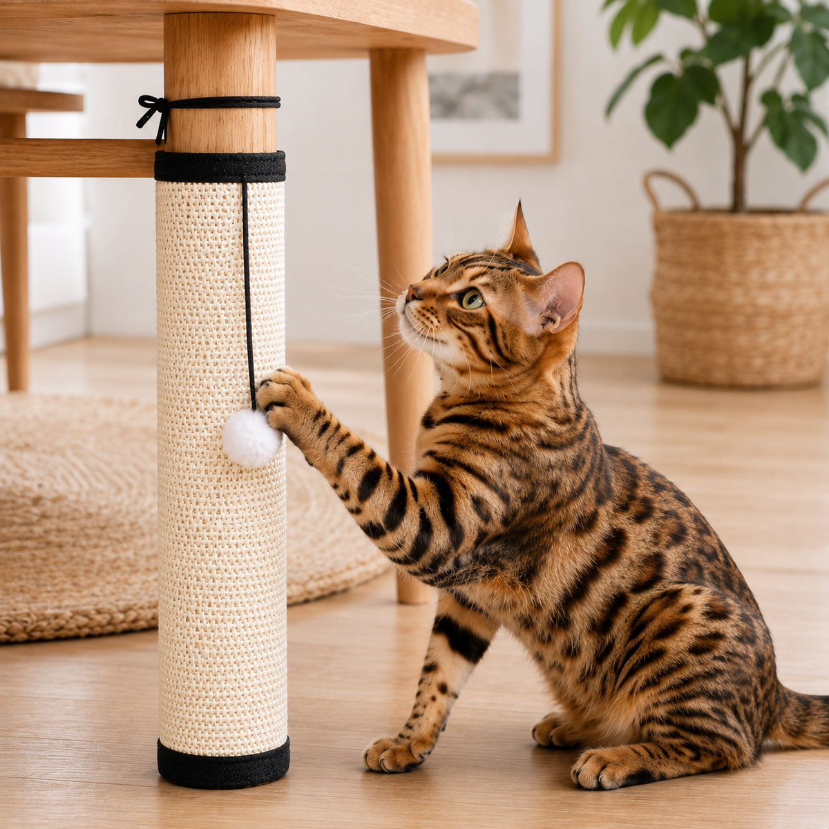 Griffoir pour Chat en Sisal Naturel