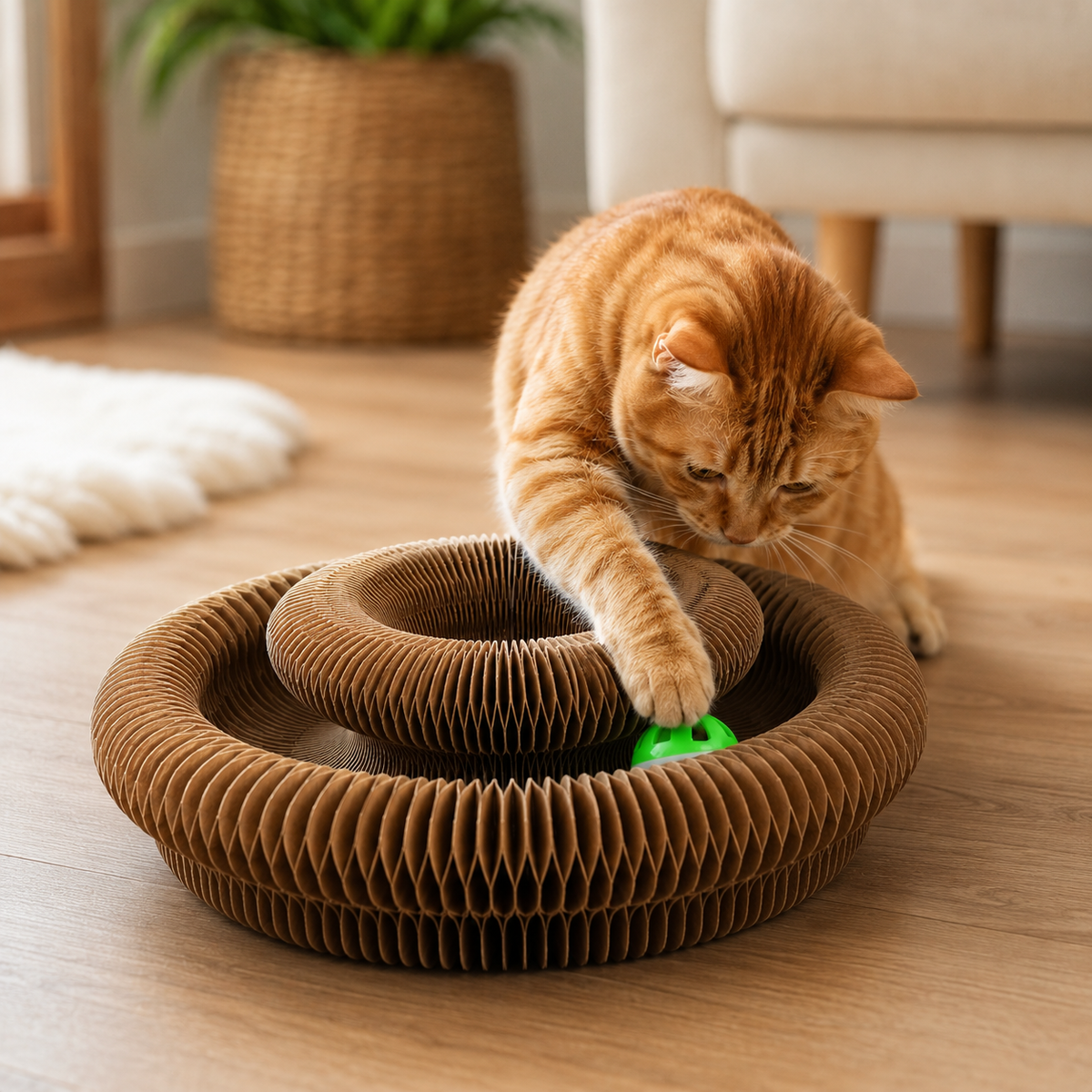 Griffoir pour Chat avec Clochette