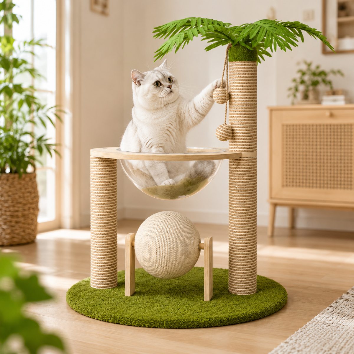 Griffoir Cocotier pour Chat