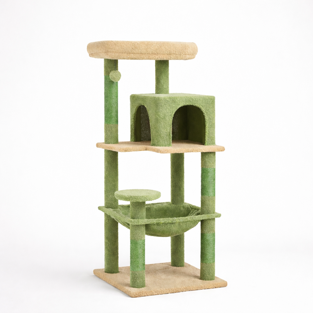 Petit Arbre à chat avec Hamac et Niche
