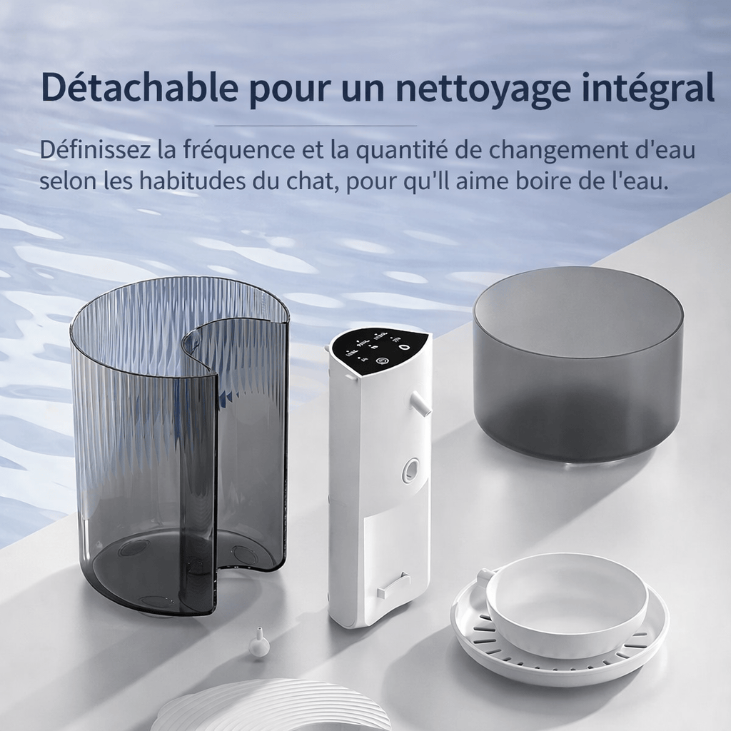 Fontaine à Eau pour Chats et Petits Chat 3000 ML