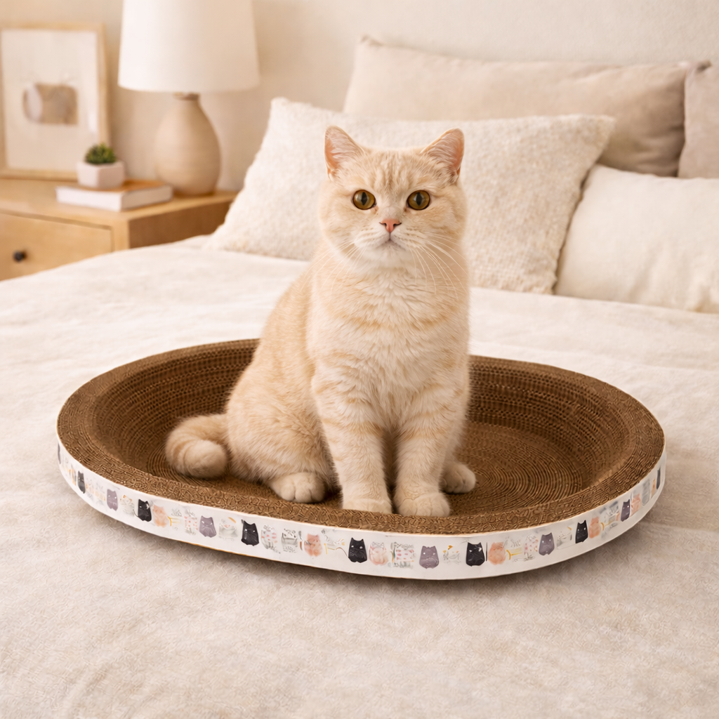 Griffoir pour Chat en Carton Ondulé