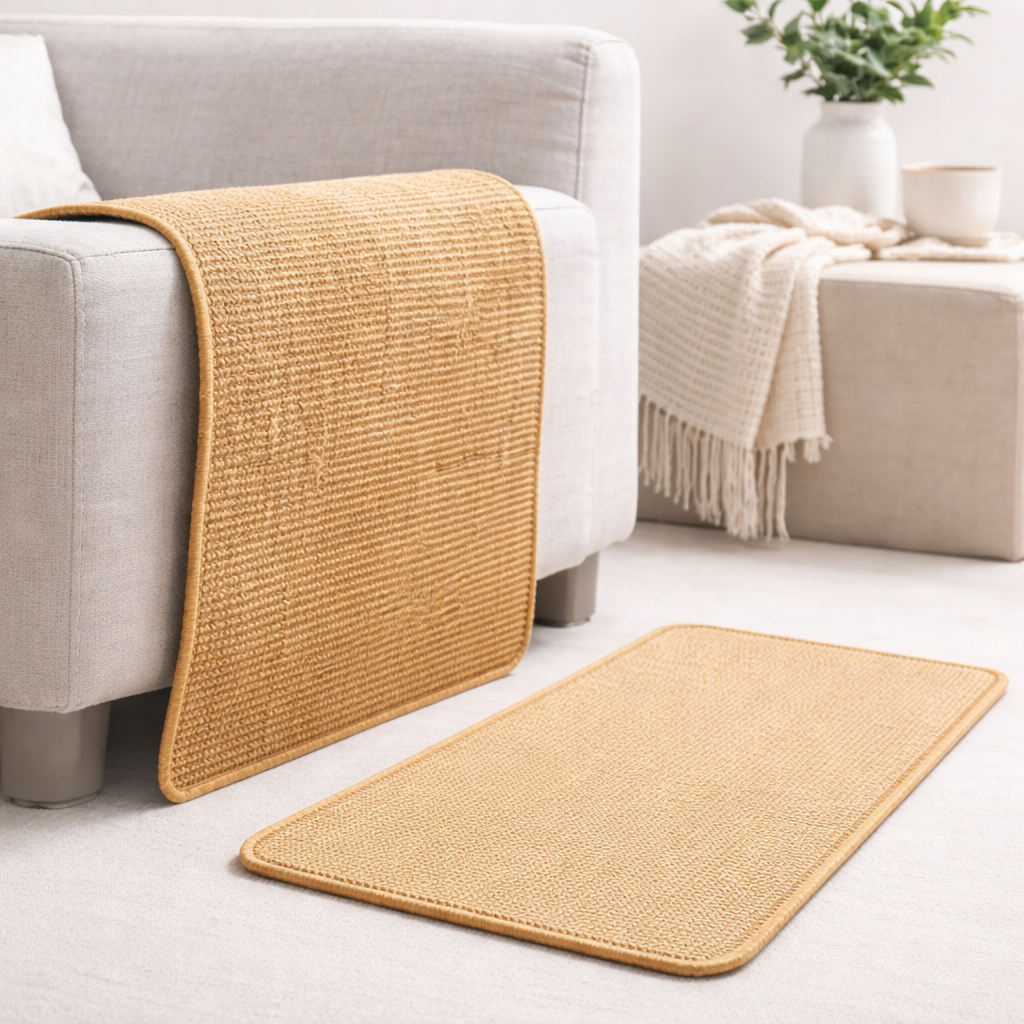 Griffoir pour Chat en Sisal Autocollant pour Canapé