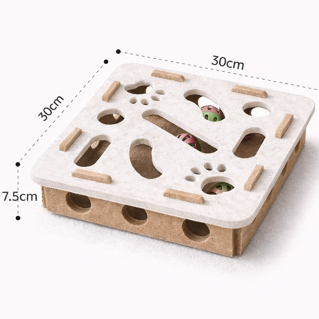 Boîte à Puzzle pour Chat