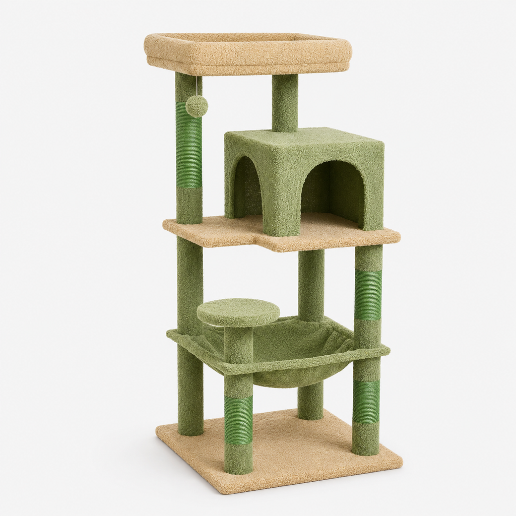 Petit Arbre à chat avec Hamac et Niche