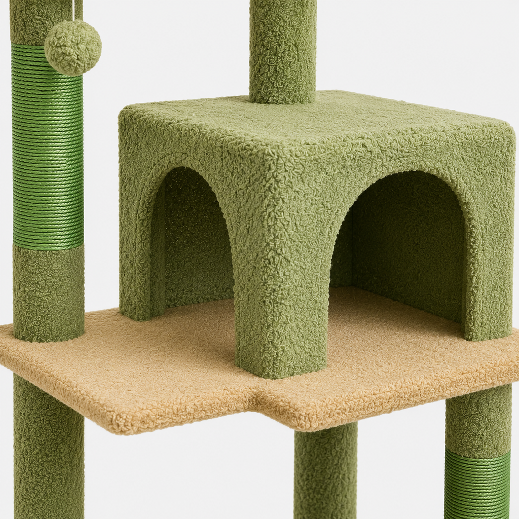 Petit Arbre à chat avec Hamac et Niche