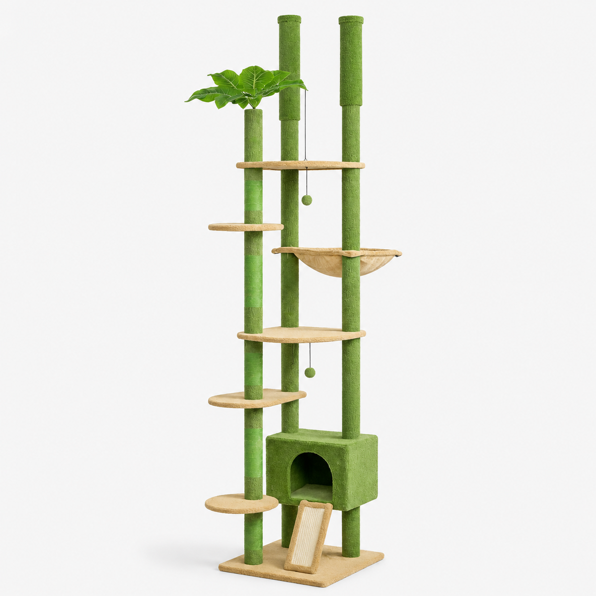 Arbre à Chat Ajustable en Sisal