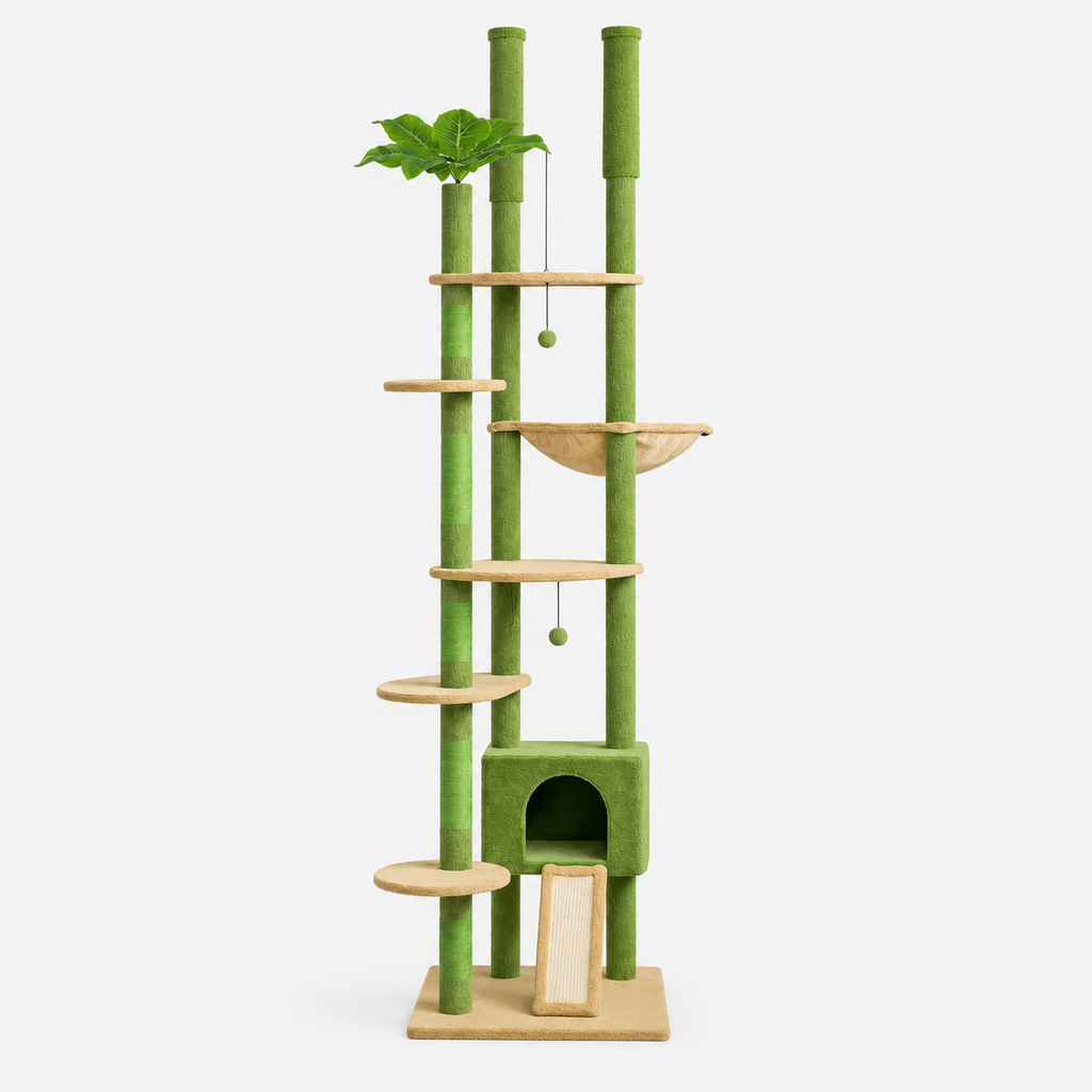 Arbre à Chat Ajustable en Sisal