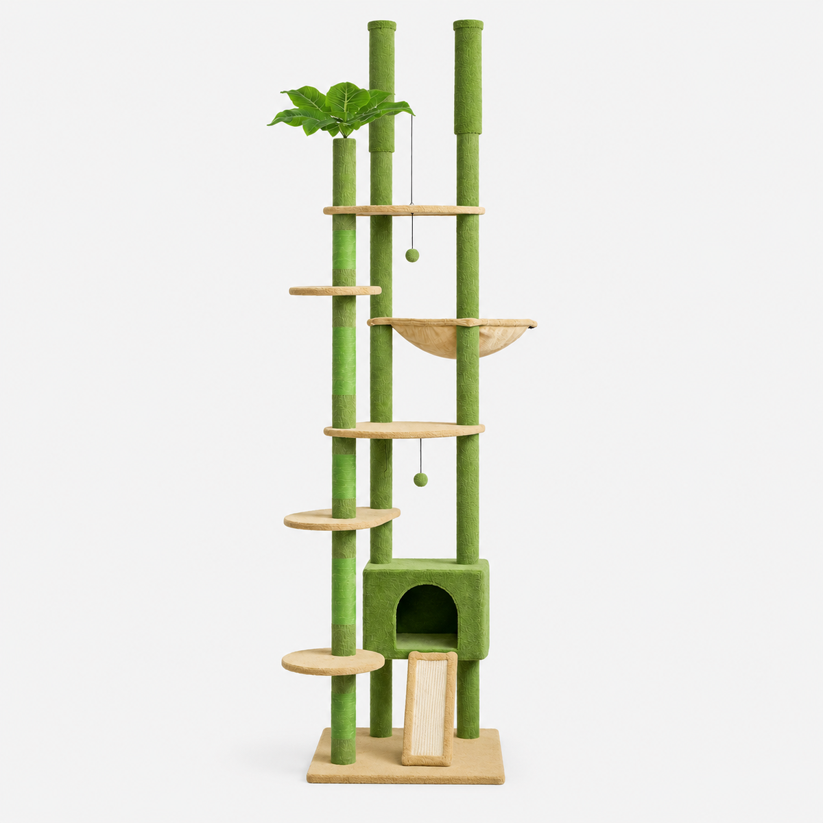 Arbre à Chat Ajustable en Sisal