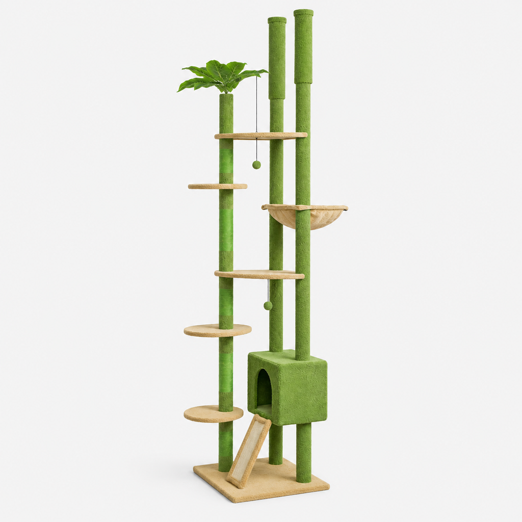 Arbre à Chat Ajustable en Sisal